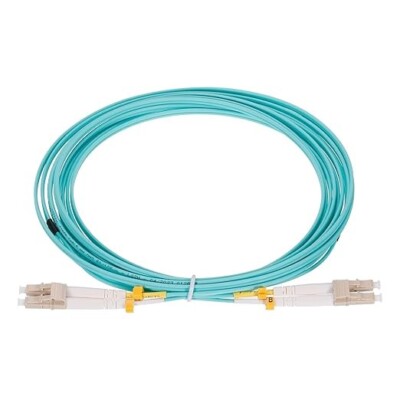 5 Meter 16,4 Fuß LWL Patchkabel Multimode Duplex LC-LC OM3 LSZH LWL
