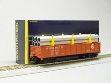 LIONEL AMERICAN FLYER PRR GONDOLA W PIPE LOAD 390241 S GAUGE train 2119221 NEW