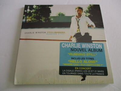 CHARLIE WINSTON- RUNNING STILL CD Deluxe Oversized Digipak Includes photos NEW