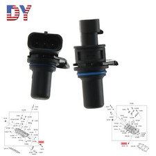 Engine Camshaft Position Sensor Set for 2007 2008 2009 Hyundai Santa Fe 2.7L