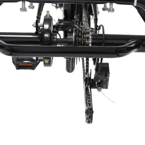 26 Zoll Dreirad 6 Gang 3 Räder Fahrrad + Einkaufskorb für Erwachsene/Senioren - Bild 6 von 11