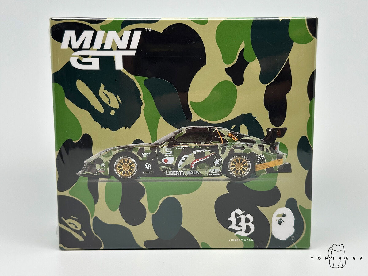 MINI GT BAPE #830 Mazda RX-7 LB-Super Silhouette LBWK A MINI GT BAPE #830 Mazda RX-7 LB-Super Silhouette LBWK A