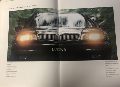 brochure Lancia K - Imagen 3 de 6