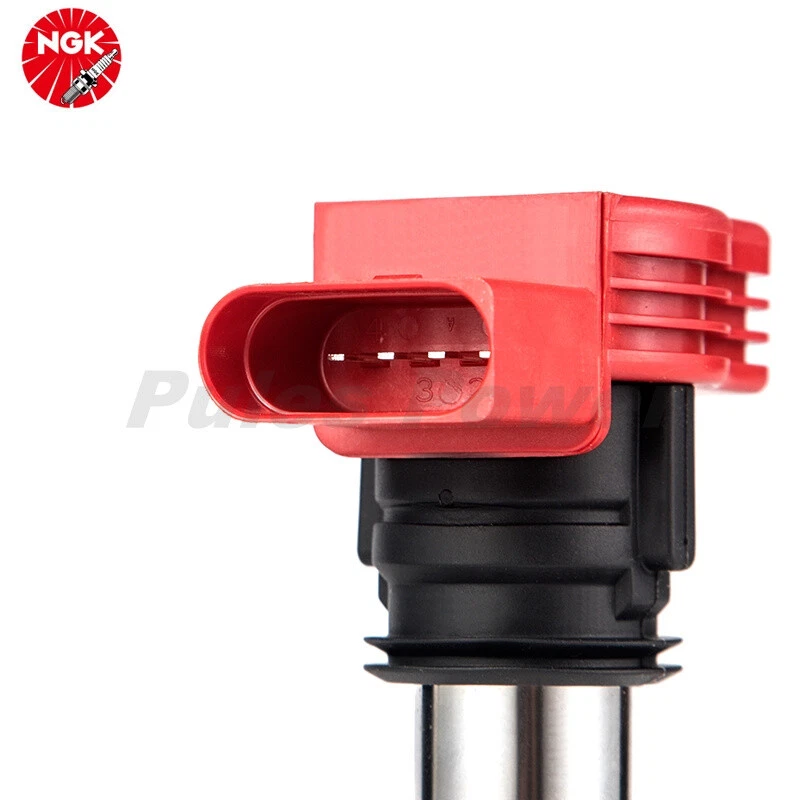07K-905-715-G 4 × Bobinas de encendido mejoradas NGK para VW Golf AUDI A3 A4 Q5 TT 2.0T Foto 4 de 4