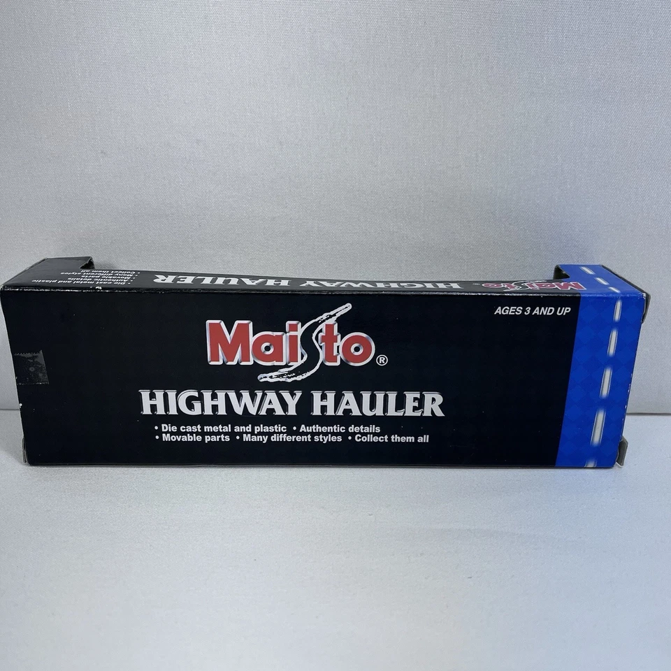 Vintage Maisto “Highway Hauler” Automobile Transporter 01 Diecast Semi Truck NIB - Image 2 of 4