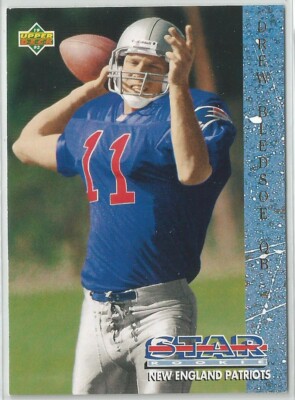 Drew Bledsoe 1993 Upper Deck Star Rookie RC #11