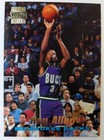 1997 97 Topps Stadium Club Ray Allen Rookie RC #R5, Rare Insert, Bucks