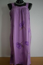 Damen Nachthemd Nachtkleid  Top Shirt 100% Ba...