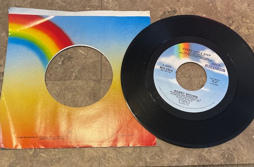 Bobby Brown - JEDER KLEINE SCHRITT / JEDER KLEINE SCHRITT Remix. MCA RECORDS 45 U/min ex.