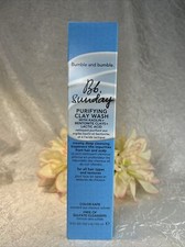Bumble Bb. Sunday Purifying Clay Wash Deep Clean Lactic 5oz 150ml NIB Free Ship