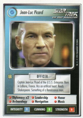 Star Trek CCG Premiere Rare 1995 Individual Trading Cards  