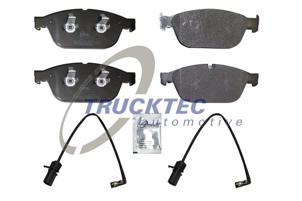 Trucktec Automotive BremsbeläGe Bremsbelegsatz Vorne FüR Audi Q5 A8-image
