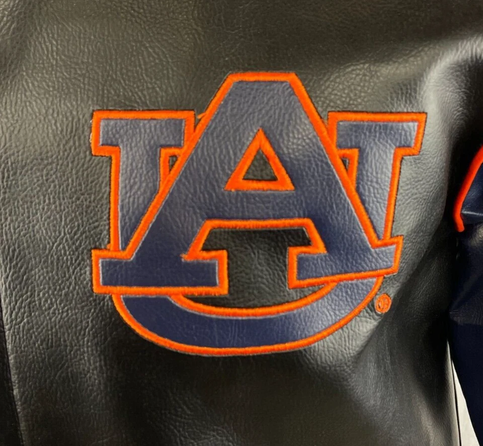 Auburn Tigers NCAA G-III Youth Full-Zip PVC Jacket - Image 2 of 4