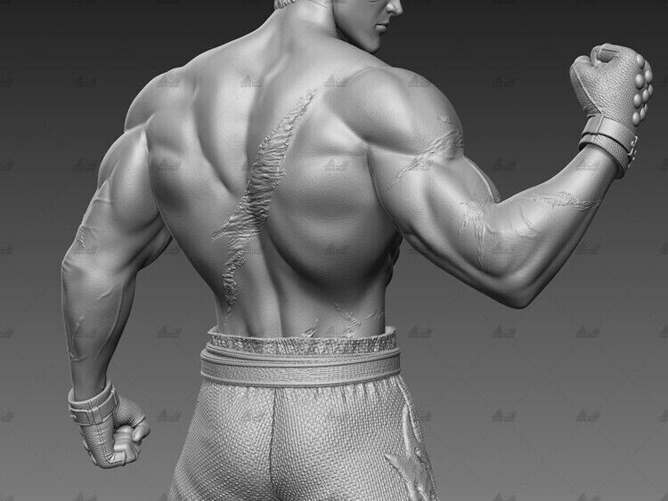 Tekken Kazuya 3D Printing Unpainted Model GK Blank Kit