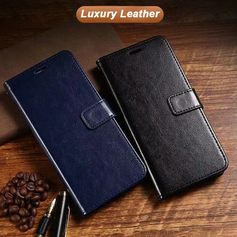 Magnetic Flip Leather Wallet Case Cover For Huawei Y6S Y5 Y9 Prime 2019 P30 Lite - Image 2 of 4