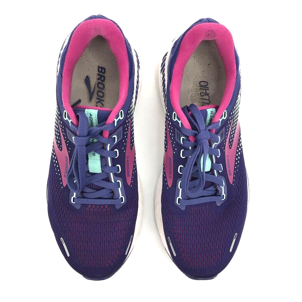 Womens 8.5 B Brooks Adrenaline GTS 22 Running Shoes Purple