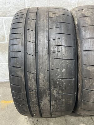 2x P305/30R19 Pirelli P Zero Trofeo RS 6/32 98 Y Used Tires 3053019