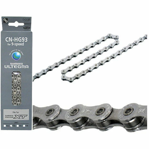 Cadenas bicicletas eléctricas Shimano para bicicletas