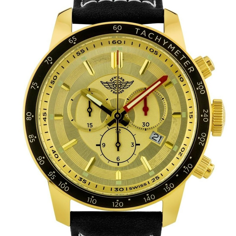 Zentler Freres Oracle Swiss Chronograph Men's Watch