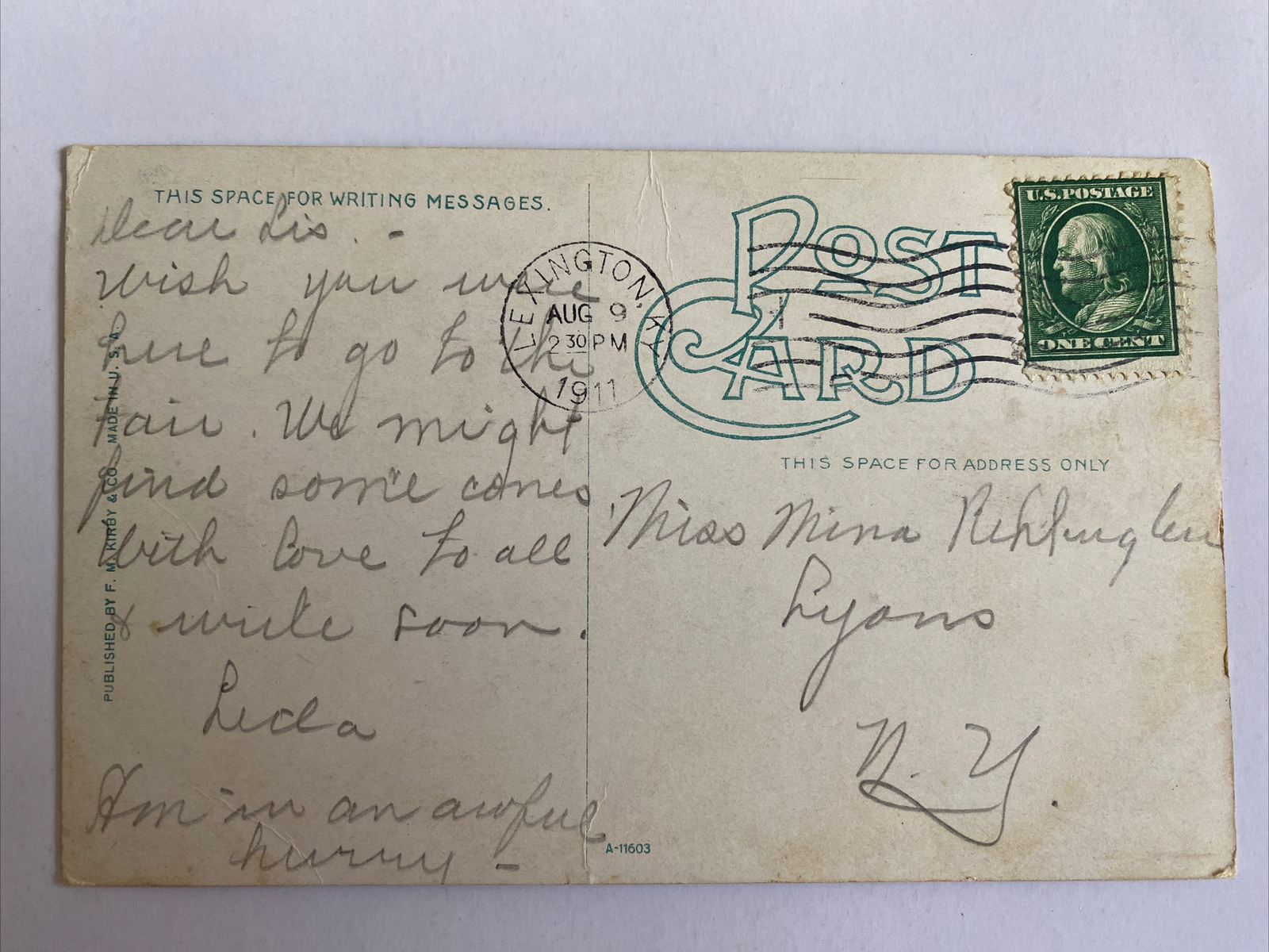 1911 Post Office, Lexington, KY. Post Card eBay