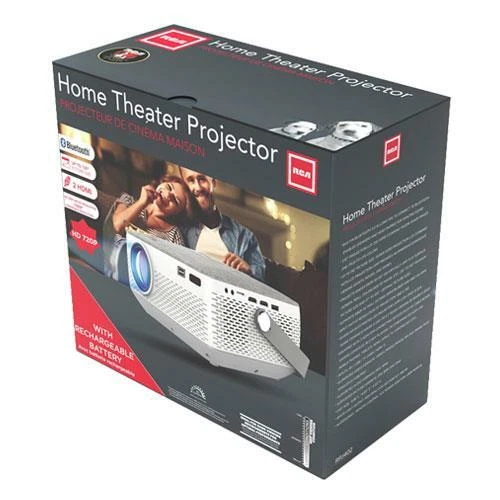 RCA 720p Bluetooth Built-in Battery Home Theater Projector (RPJ402) ™ - Image 3 of 4