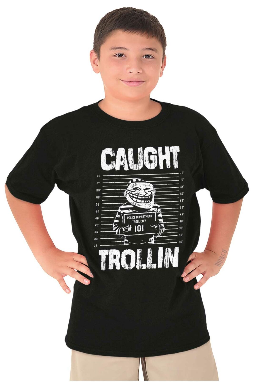 Trollface Funny President Political Meme Youth Crewneck T Shirts