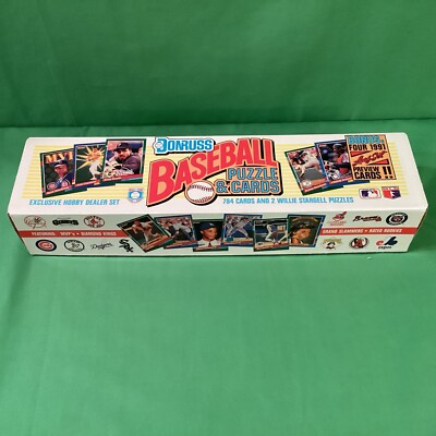 1991 Donruss Factory Set, Complete Set of 784 cards, Exclusive Hobby Dealer Set