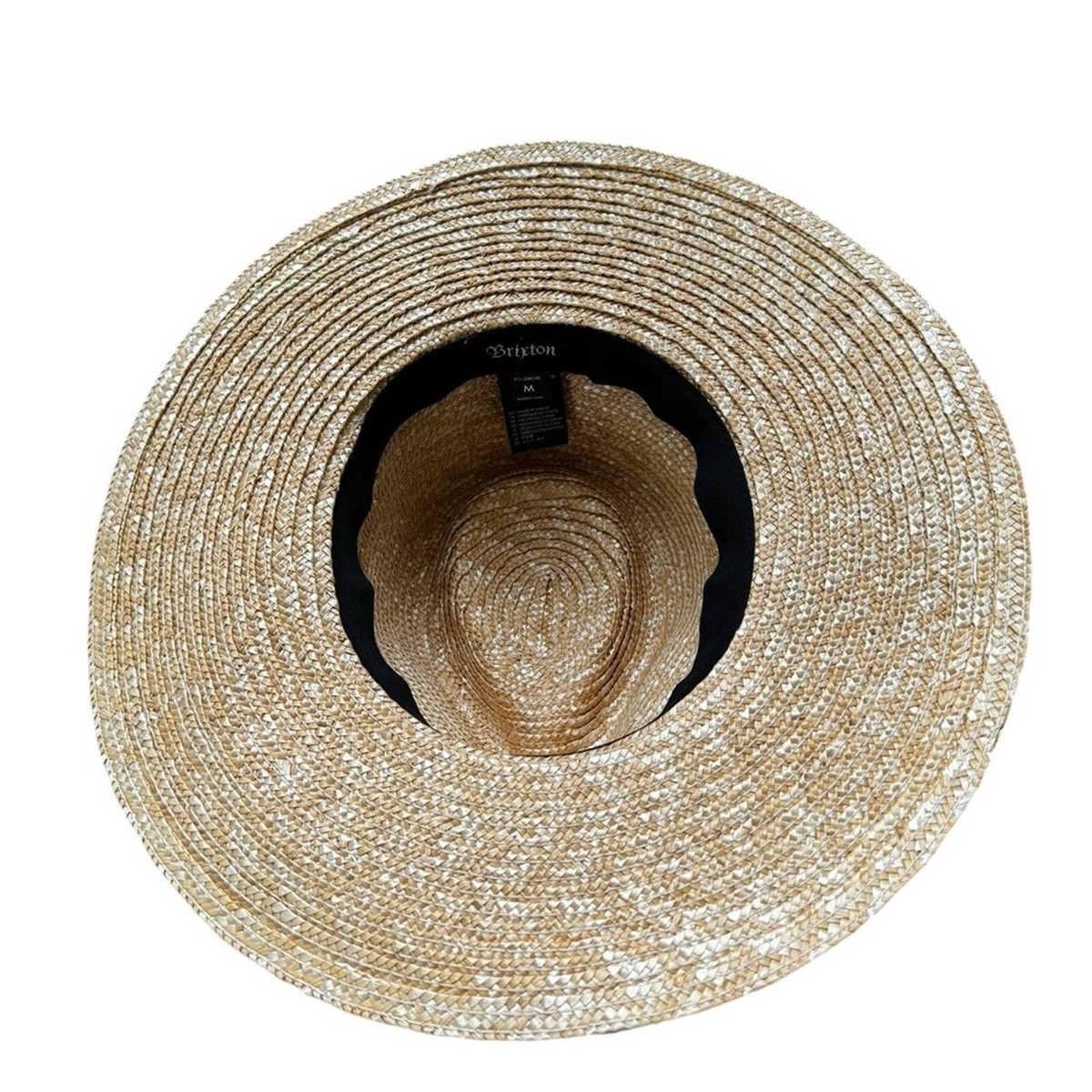 Brixton Women\'s Joanna StrawSun Hat Honey Size Small 4.5\