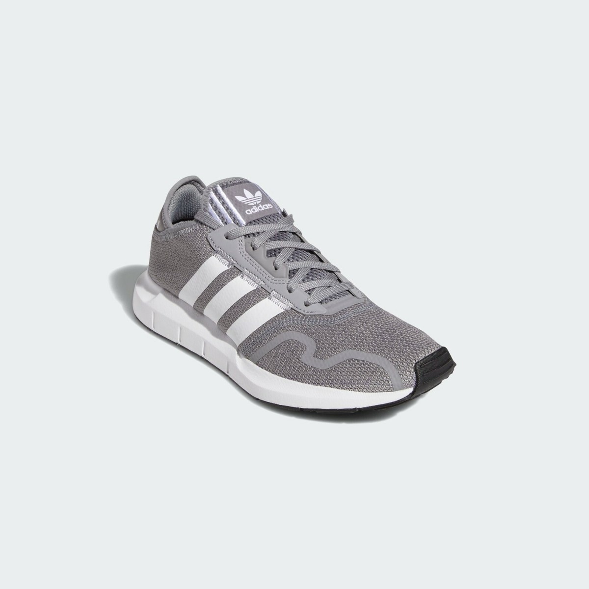 Adidas Triple Gray Swift Run X Sneakers Size 8 Adidas Swift Run X White Charcoal Grey True Pink Mesh  main image 2