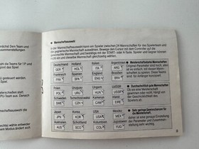 Konami Hyper Soccer f&uuml;r NES mit H&uuml;lle und Anleitung