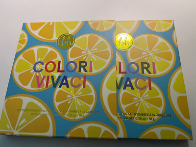 Bh Cosmetics Colori Vivaci 16 Color Eyeshadow Palette NIB