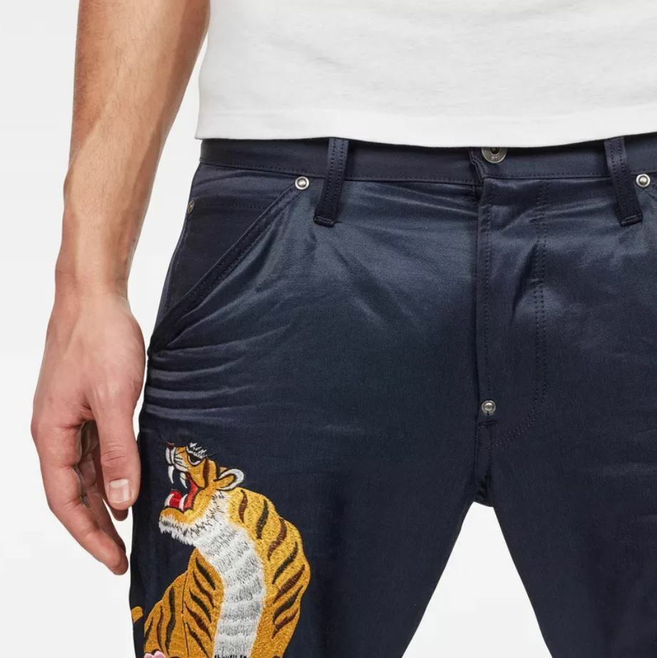 G-Star Elwood X52 5622 3D Tapered W34 L32 Muay Thai Sateen G-Star Elwood X52 5622 3D Tapered W34 L32 Muay Thai Sateen