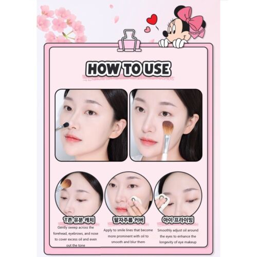 CLIO Light Setting Powder 4.8g Mickey & Friends Edition Disney Collaboration - Picture 15 of 19