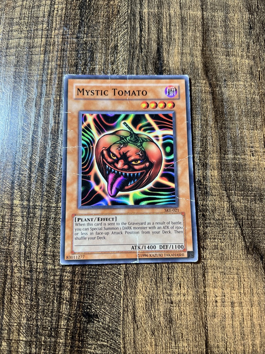 Mystic Tomato - SKE-021 - Common - 1st Edition DMG YuGiOh! Starter