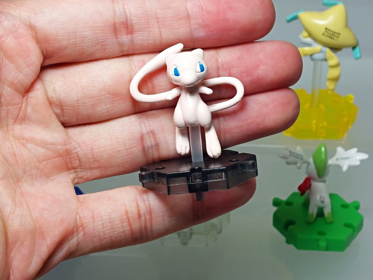 Mythical Pokemon Figure Set Bandai Mew Celebi Jirachi Manaphy