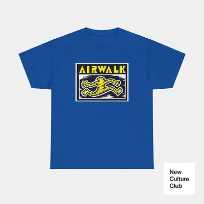Airwalk Vintage Retro 90s 80s Skateboarding T Shirt Design | eBay