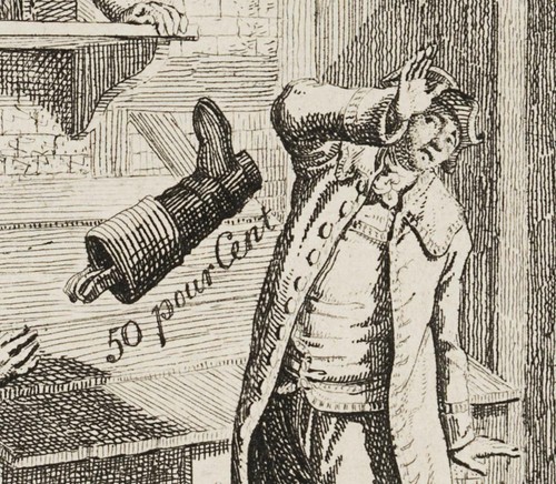 D. CHODOWIECKI (*1726), Der bankerottirende Schuhflicker, 1775, Rad. Figürlich - Picture 2 of 4