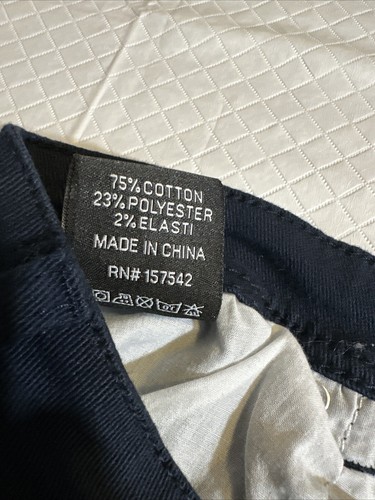 Denim ZCL Denim Vortex Strapped Stack Denim nuovo con etichette taglia 38 blu scuro orlo strappato - Foto 11 di 11