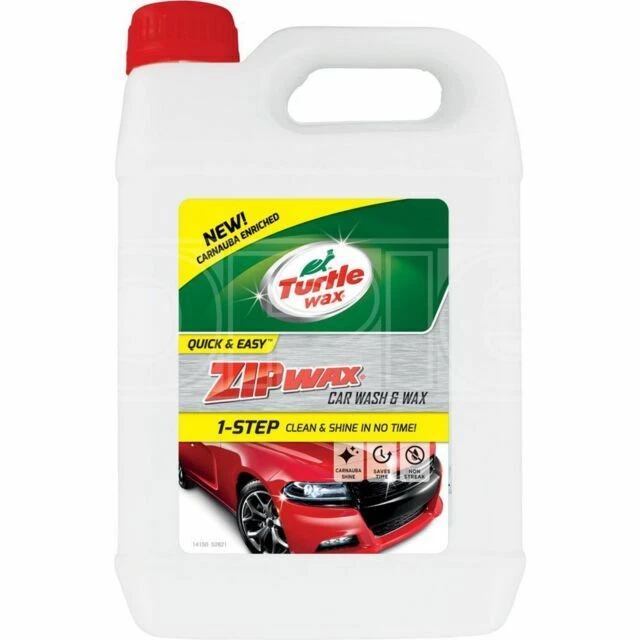 Turtle Wax 52821 Zip Super Concentrated Car Wash Shampoo - 2.5L