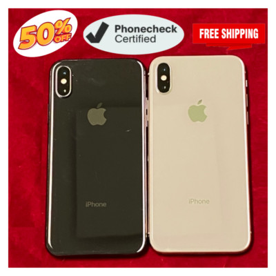 Apple iPhone XS 256GB - Unlocked in Space Gray, Silver & Gold 64GB Verizon