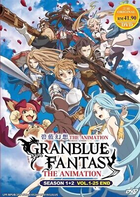 Granblue Fantasy The Animation Season 1+2 (1-25End) Anime DVD Eng sub  Region 0