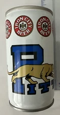 IRON CITY Beer Can- PITT-National Championships-Pittsburgh Brewing Company💥🍺💥