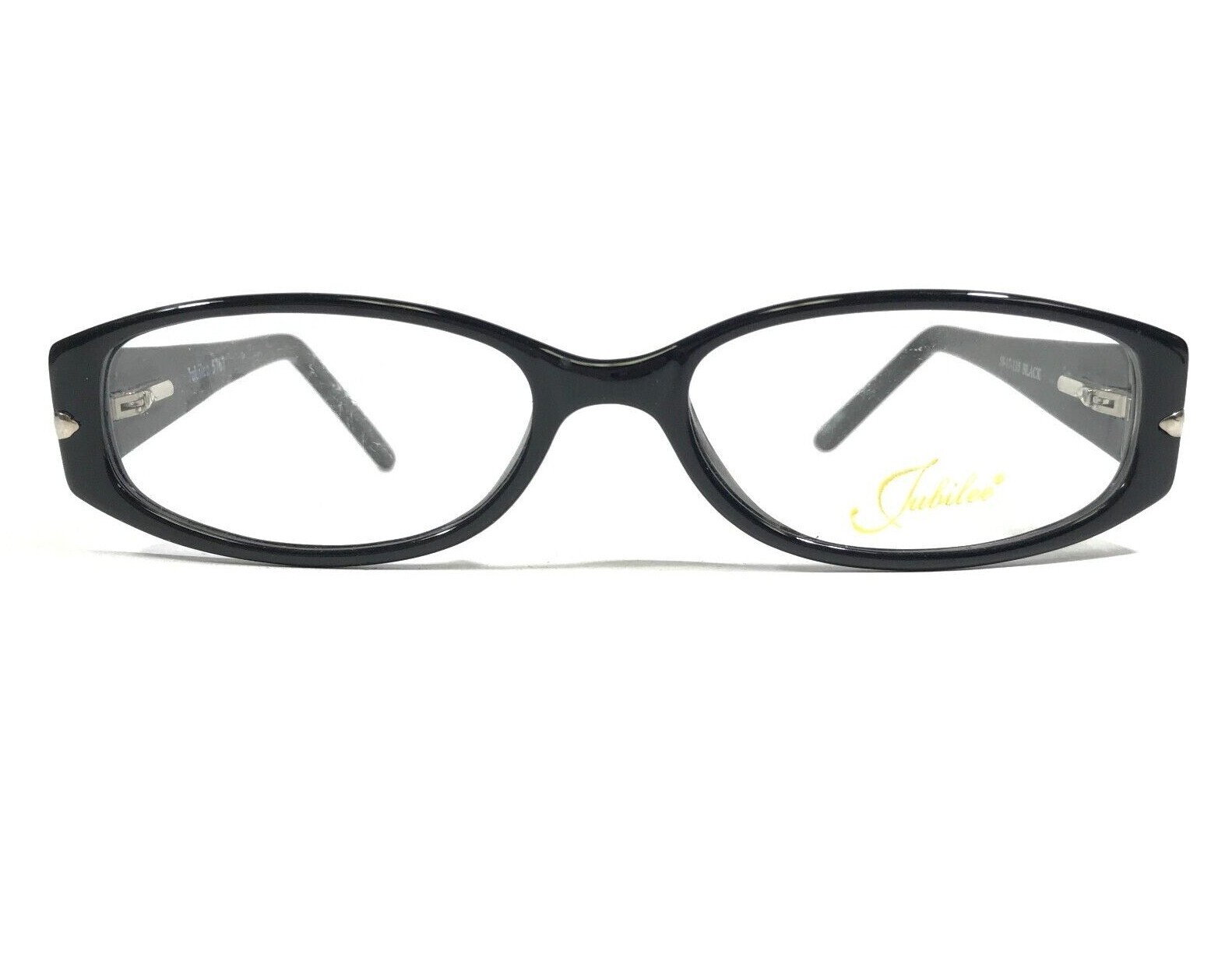 Оправа для очков Jubilee 5767 ЧЕРНАЯ Прямоугольная овальная с полной оправой 50-17-135