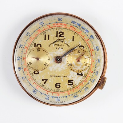 JAVIL Vintage Chronograph Cal. Landeron 48 / Da repair to repair