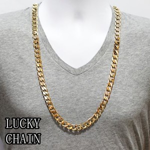 Authentic 14K GOLD PLATED HIPHOP CUBAN CURB CHAIN NECKLACE(30"x 12mm)125g/GP11
