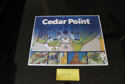 Cedar Point Large Park Map 2019