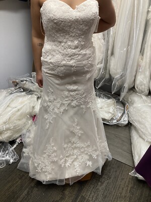 Jasmine Collection Ivory and Gold Wedding Dress | eBay Jasmine Collection Ivory and Gold Wedding Dress | eBay