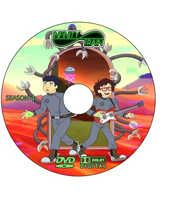 Infinity Train Complete Series Seasons 1-4 DVD (English Audio & Subtitles) - Malaysia Region