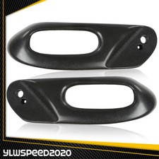 Front Left Right Black Seat Switch Bezel Trim Fit For Chevy Corvette 1997-2004
