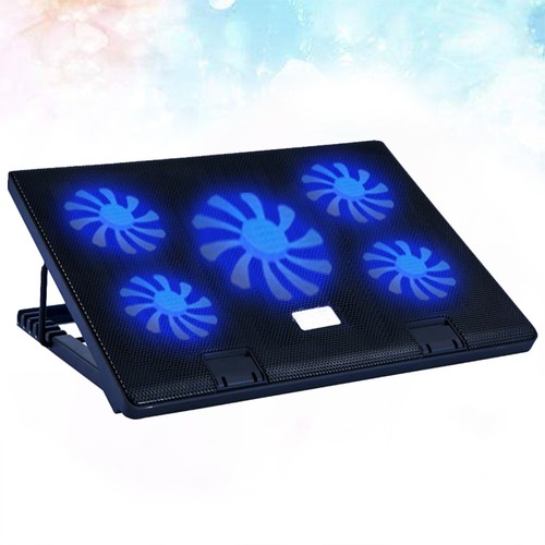 1Pc DC5V Laptop Cooler Notebook Cooling Mat USB Cooler 5 Fans Computer Stand - 第 4/12 張圖片
